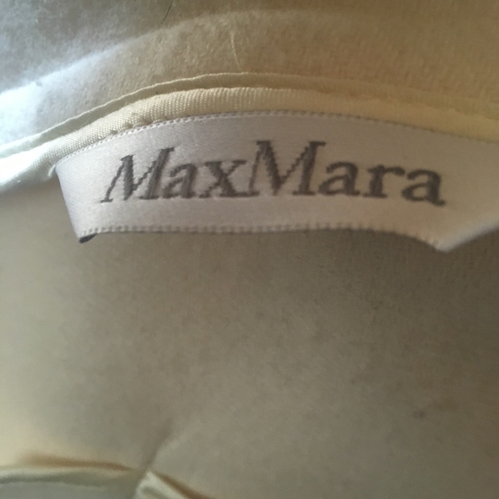 Max Mara wool pea coat